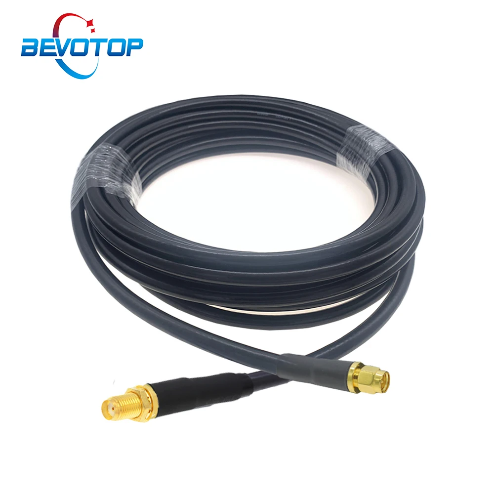 Кабель-переходник SMA Male/SMA Female 5D-FB 50 Ом, коаксиальный удлинитель с низкими потерями, 50 см, 1 м, 5 м, 10 м, 20 м