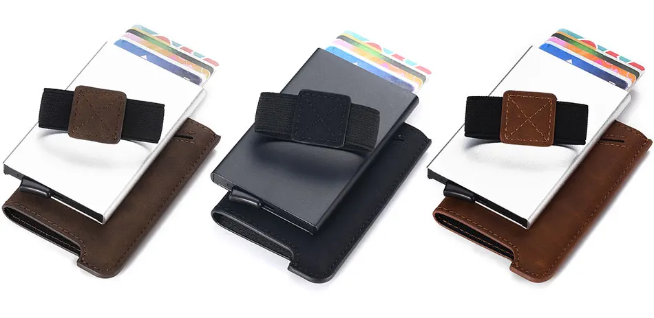 DIENQI RFID визитница мужские кошельки высокого качества кожаный кошелек Винтажный Мужской тонкий мини маленький кошелек, сумочка Smart Vallet