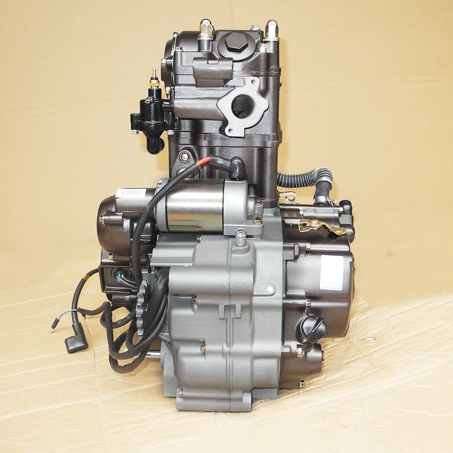 Двигатель Loncin CB250 250CC с водяным охлаждением электрический ручной запуск муфта 4