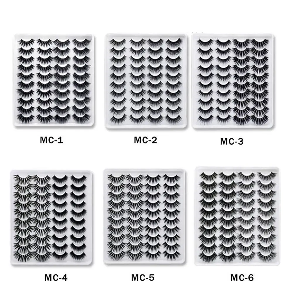 

Blue ZOO 6D Mink False Eyelashes Handmade Extension Beauty Makeup False Eyelashes