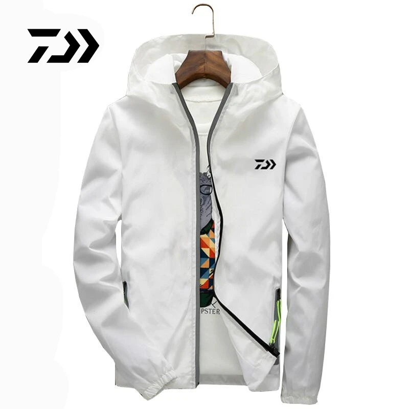 

Fishing Clothes Waterproof Breathable Jacket Thin Jacket Hooded 2020 Summer Outdoor Long Sleeved Sunscreen Fishing Clothing male