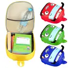 Детский школьный ранец с 3D рисунком автобуса, детского сада, рюкзак для маленьких девочек и мальчиков, симпатичная школьная сумка для детского сада, рюкзак для мальчиков