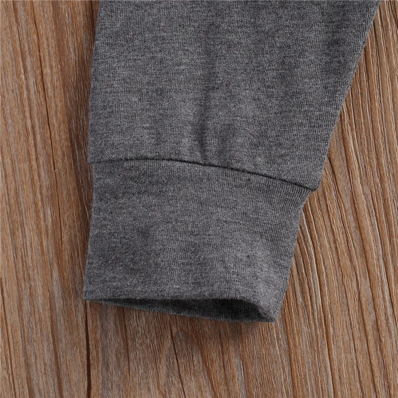 

2Pcs Casual Clothes Unisex Newborn Baby Long Sleeve Stripe Romper Solid Color Button Decoration Loose Trousers Boy Girl 0-18M