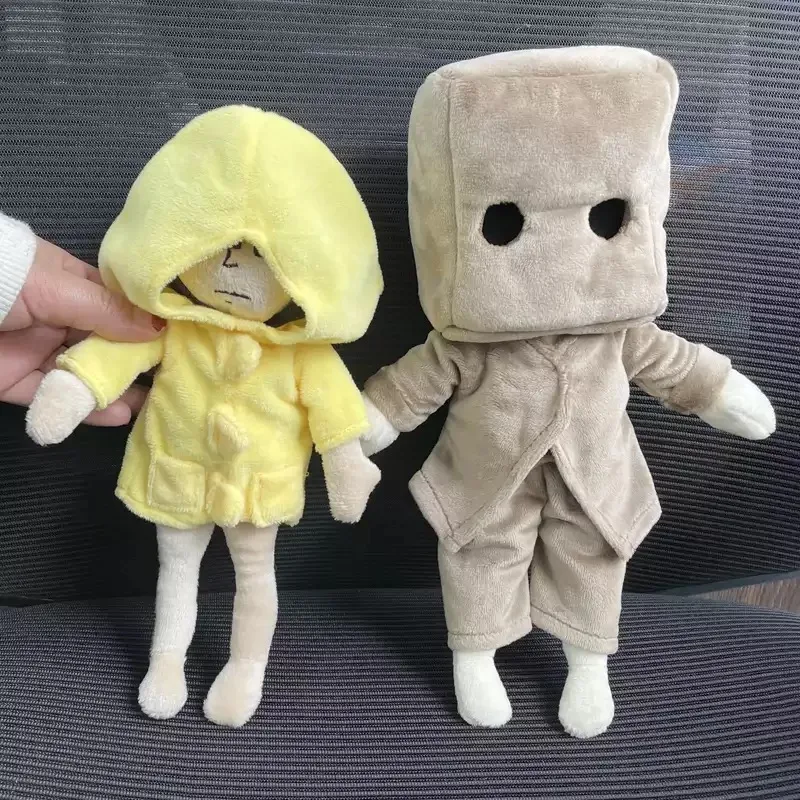 

New 26/30cm Little Nightmares Plush Toys Six Girl Mono Mini Plush Stuffed Doll Toy For Game Fans Kids Birthday Collection Gifts