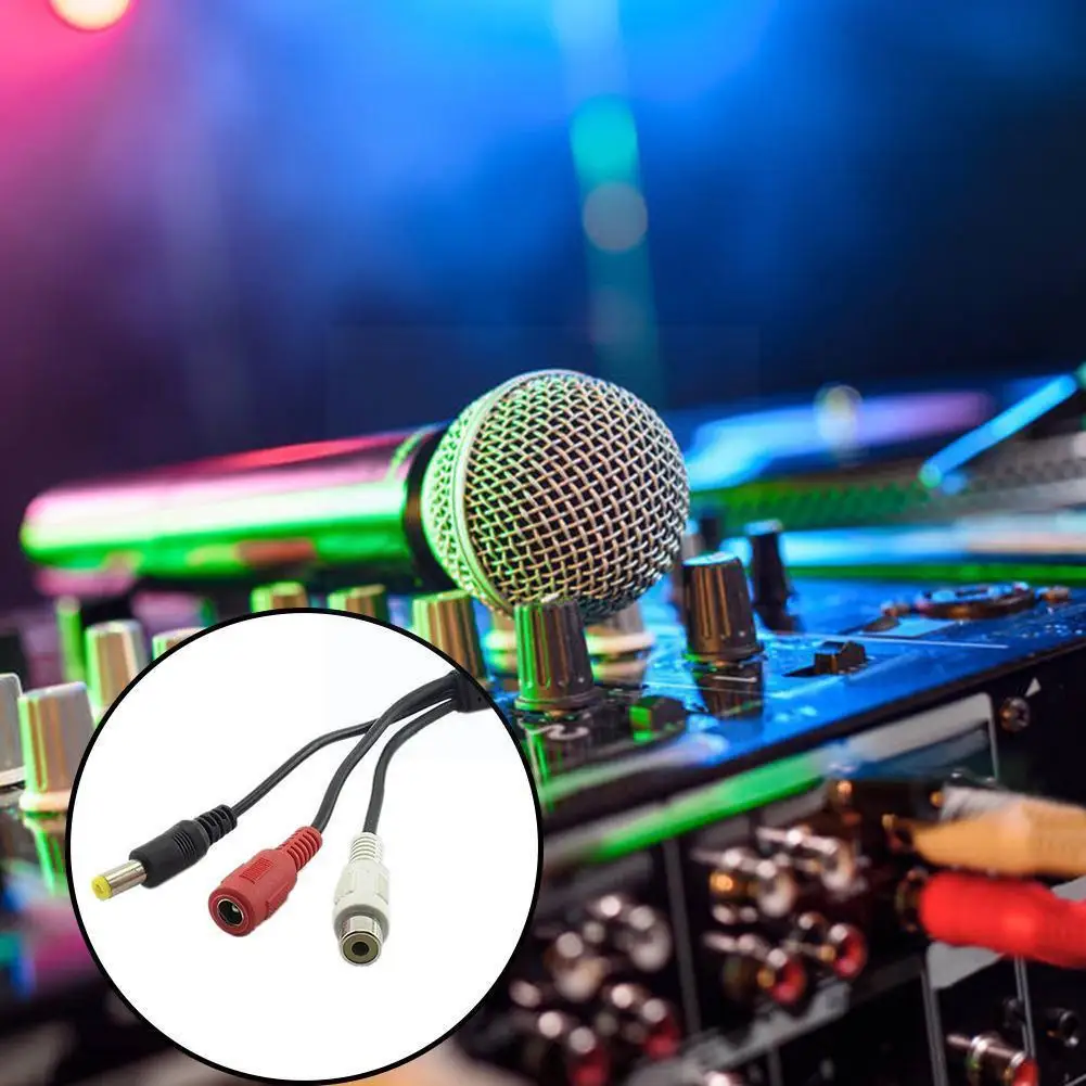 

Hi-fi Low Noise Pickup Microphone Mini Pickup Three Plugs With Tq601b Cable M8c0