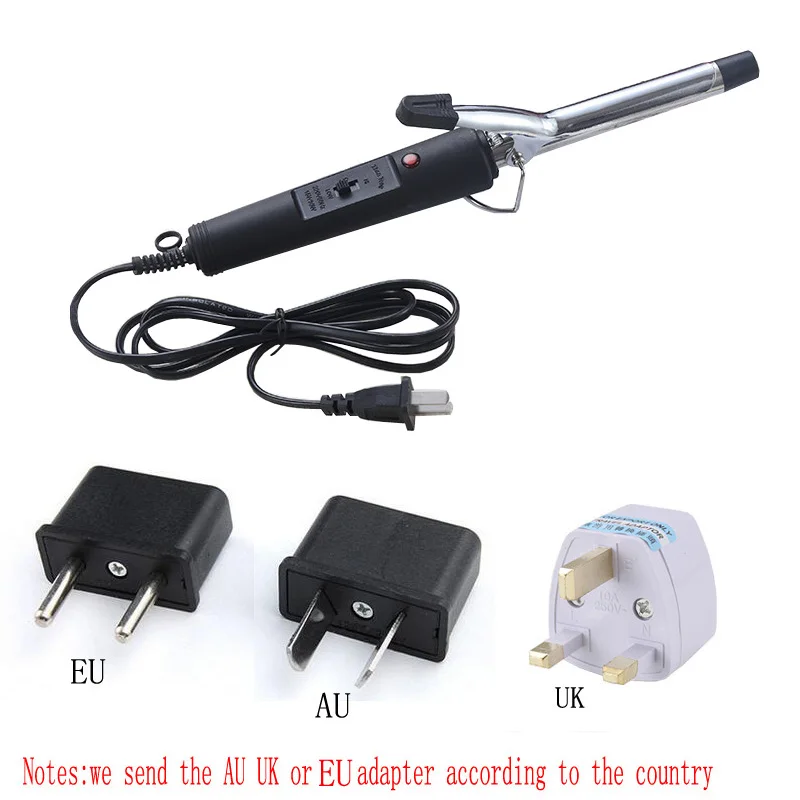 New Portable Hair Curler Aluminum Knob Control Beauty Style Curlers Curling Iron Hairstyle Tools | Красота и здоровье