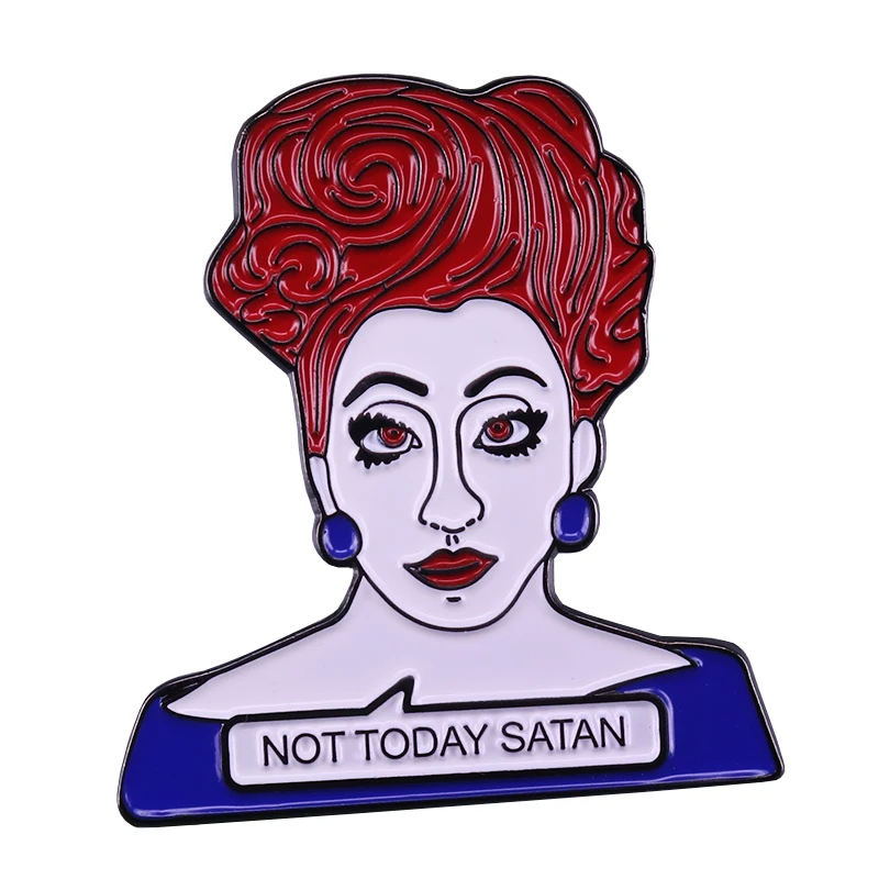 Действительно королева Bianca Del Rio булавка для лацкана|Броши| |