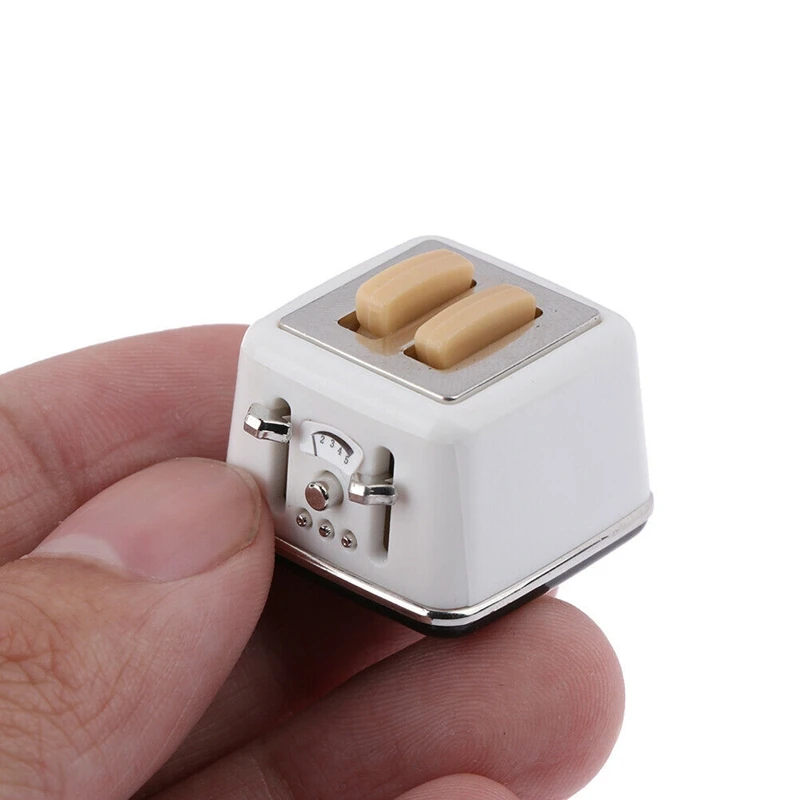 1/12 Масштаб Кукольный домик хлеб машина с тостом миниатюрный кукольный мини