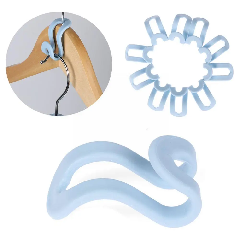 

Mini Antislip Clothes Hanger Creative Home Easy Hook Organizer Storage Buckle Hook Closet Home Holder Hanger Rack N9I8