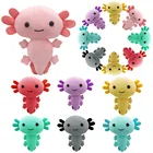 Axolotl плюшевая игрушка Kawaii Animal Axolotl плюшевая фигурка кукла игрушка мультфильм розовый Axolotl Мягкая кукла 20 см подарки для детей девочек