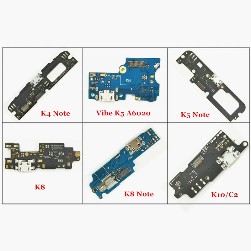 

Плата для зарядки с микрофоном и USB для Lenovo K4 K5 K8 Note Vibe K5/A6020 K10/C2