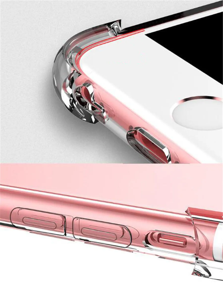 Противоударные противоударные мягкие чехлы для телефонов iPhone 12 11 Pro Max X XR XS 8 7 6 6S