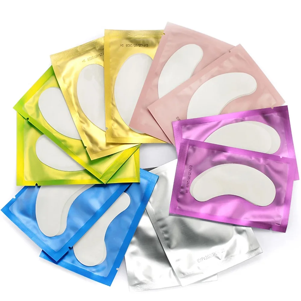 50/100 пар новые носки для малышей на Бумага ресниц патчи подушечки глаз бумажные