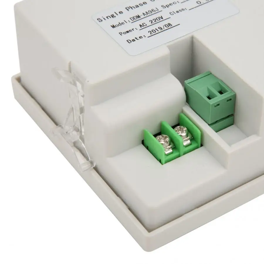 Амперметр DDM AA96J одиночный фазный ток метр светодиодный цифровой дисплей