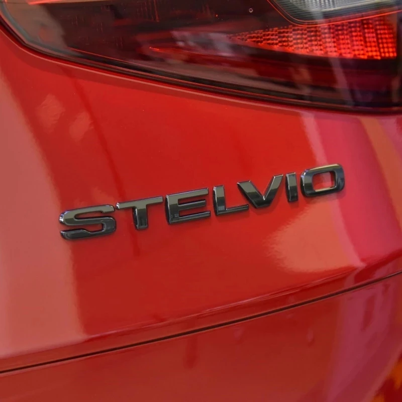 

Car Body Tail Letter Metal Sticker Body Logo Stickers For Alfa Romeo Giulia Stelvio Accessories Exterior Styling modification