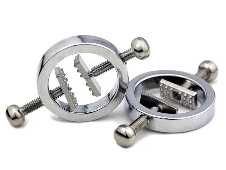 Металлическая секс игрушка для кормления грудью 2 шт. зажим груди из нержавеющей