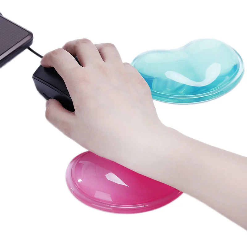 

New 2022 Soft Mouse Pad EVA Wristband Comfortable Solid Color Silicone Mice Mat Wrist Rests Computer PC Laptop HalloweenDay Gift