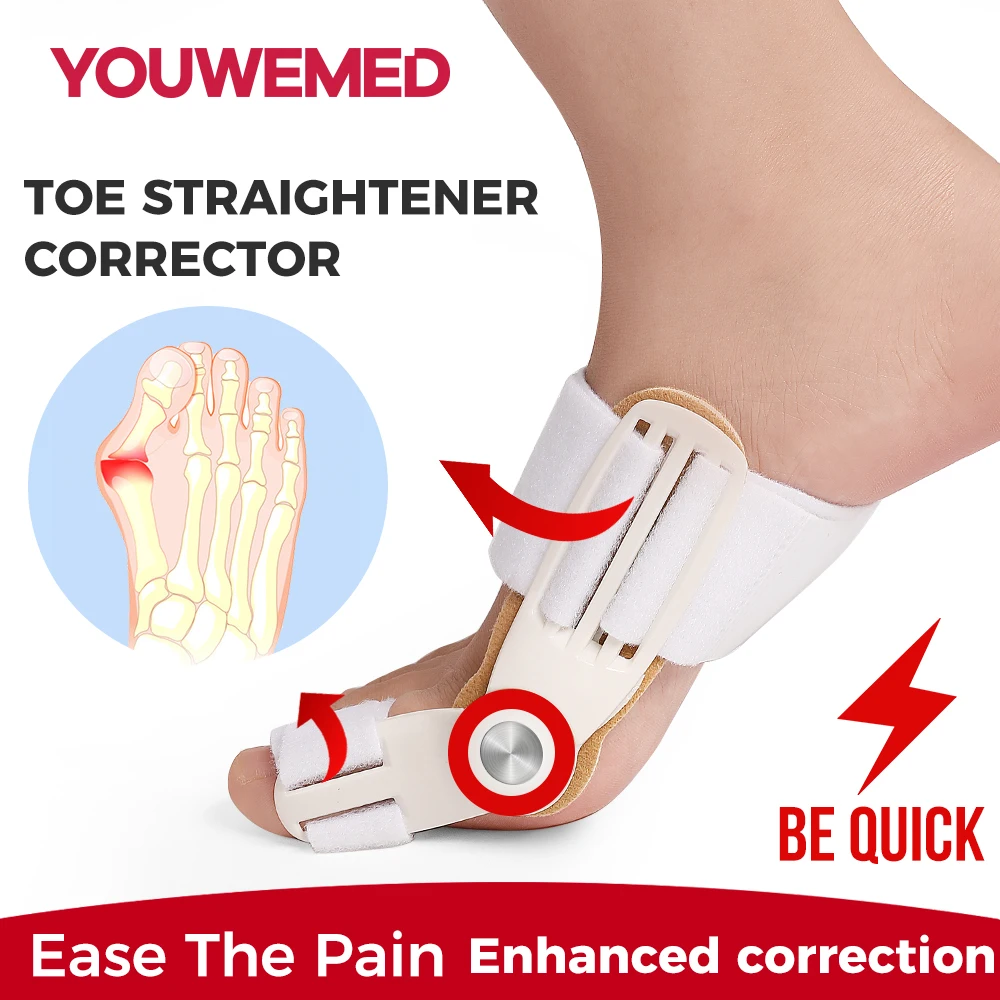 

Wholesale ! Bunions Hallux Valgus Corrector For Toes Foot Finger Protector Guard Toe Separator Orthopedic Protector Foot Care