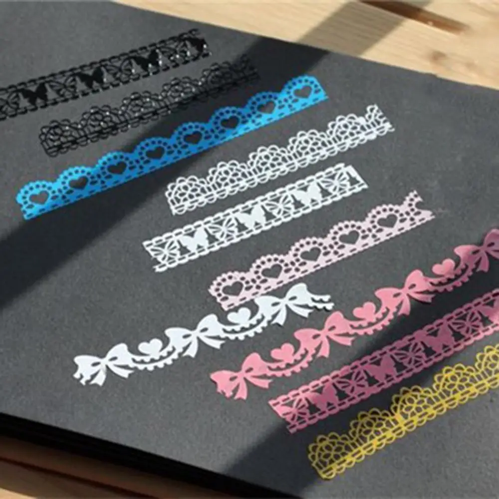 Кружевные цветочные ленты подарок скрапбукинг бумажная лента сделай сам