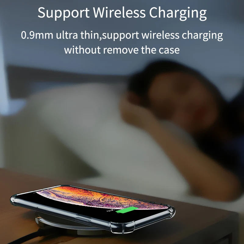 Жесткий прозрачный акриловый корпус для iPhone 11 Pro Max Coque Прозрачный чехол с