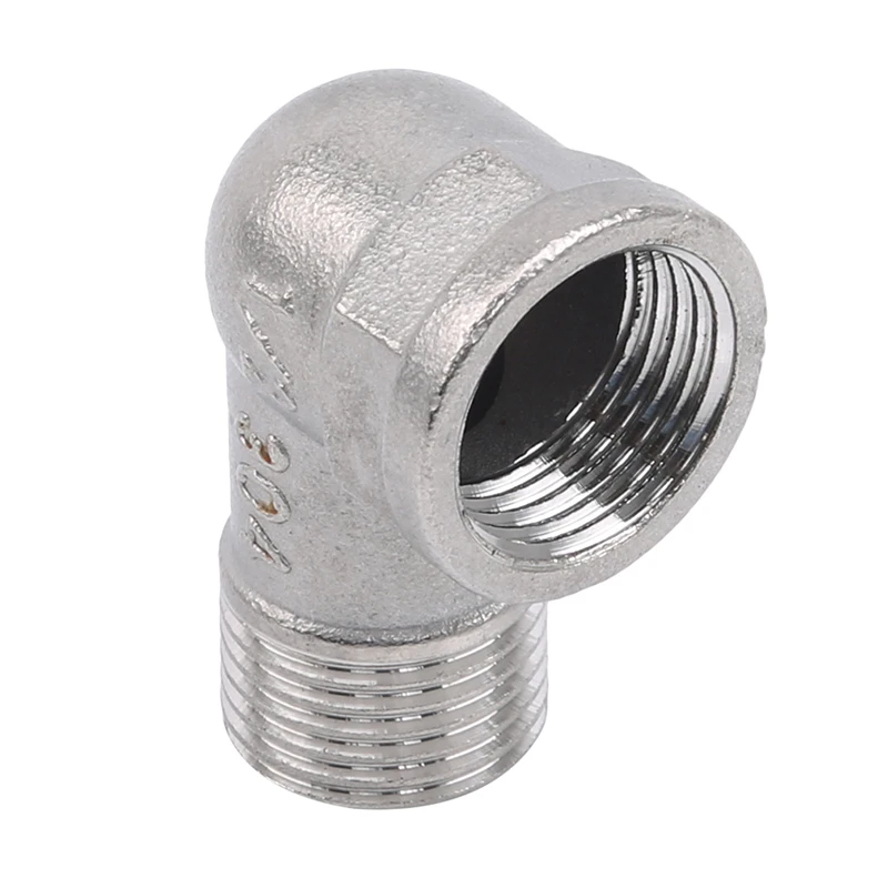 

Stainless Steel Female Male Thread Street Elbow 90 Degree Angled Pipe Fitting Connectors High Quality Durable Parts