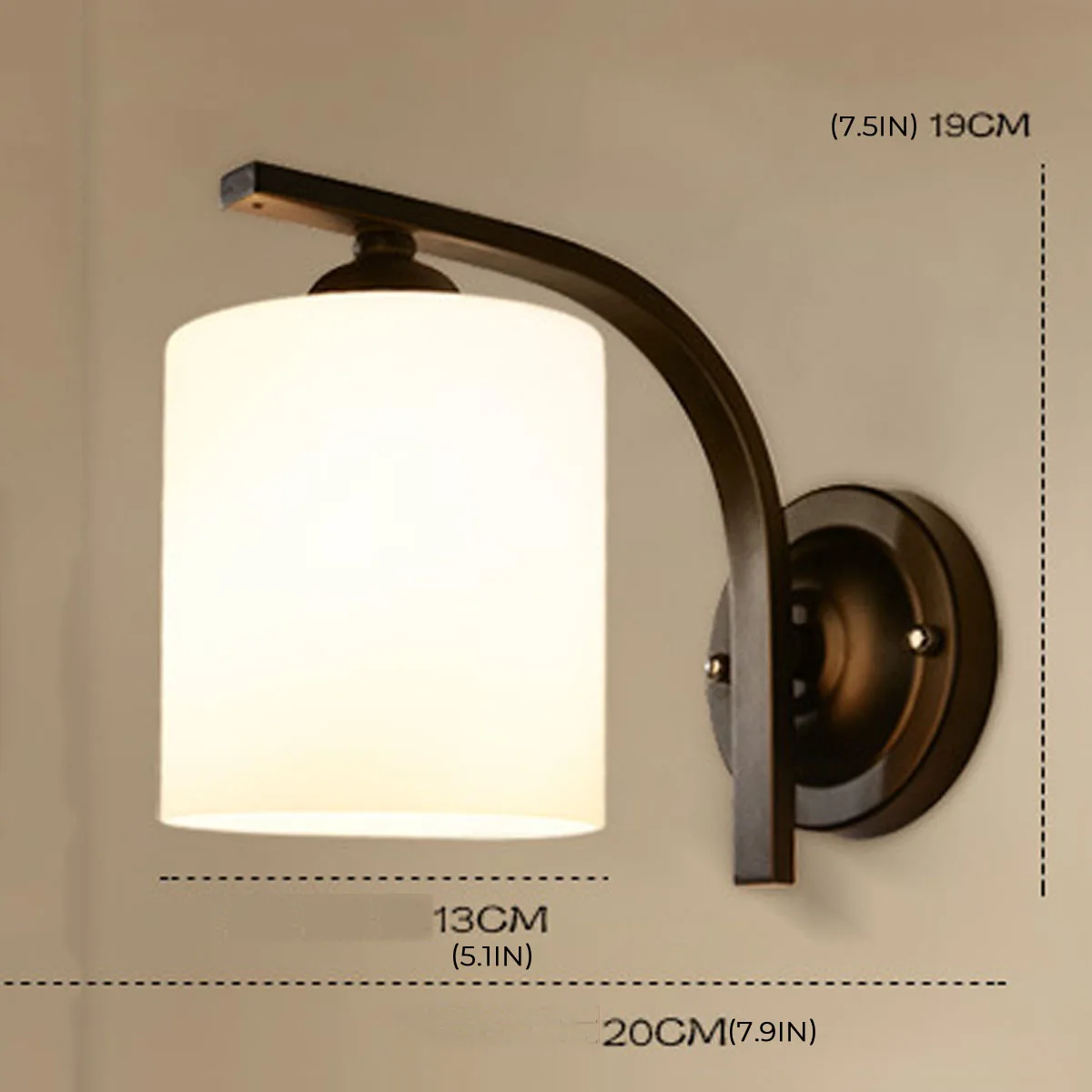 

Modern LED Wall Light with Plug LED Wall Light Eye Protect Reading Study Lamp Indoor Sconce For Home Bedroom