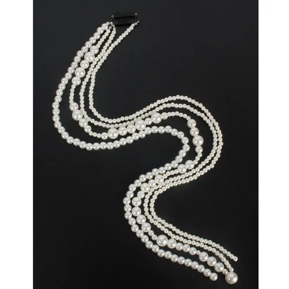 Hair Clip C Модные жемчужные волосы УДЛИНЕННЫЕ ЦЕПИ хип хоп заколки для волос украшения бар вечерние свадебные аксессуары для волос ювелирные изделия - Цвет: Hair Clip C