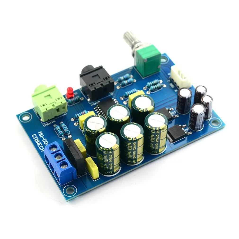 TPA6120 усилитель для наушников плата TPA6120A2 hifi нулевой шум Amplificador доска DIY/Готовая |
