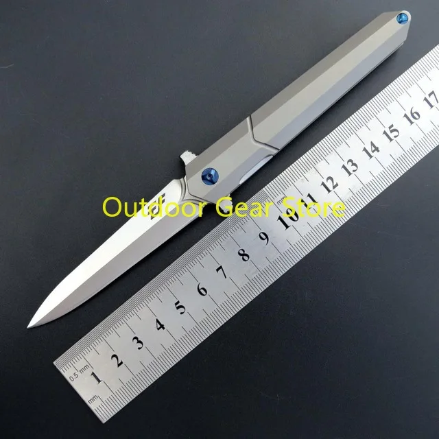 2 цвета EF940 меч складной D2 лезвие титановая ручка кемпинг походный карманный нож