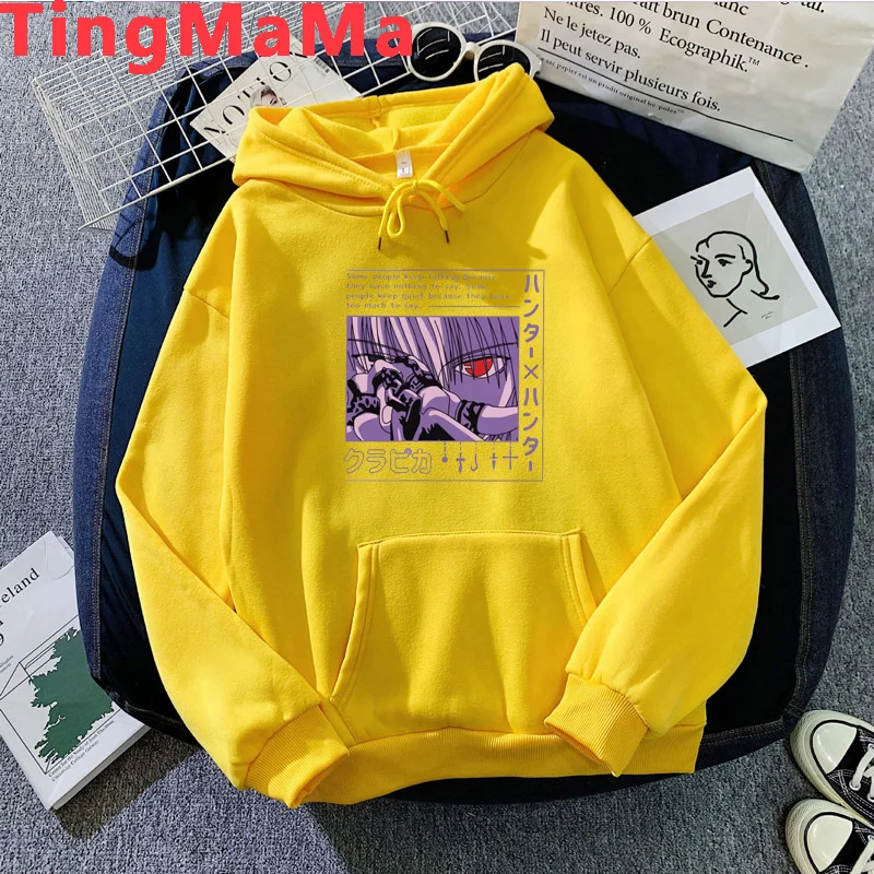 

Женская толстовка Hunter x Hunter Killua Hisoka, модель 2021 года, женская одежда с принтом