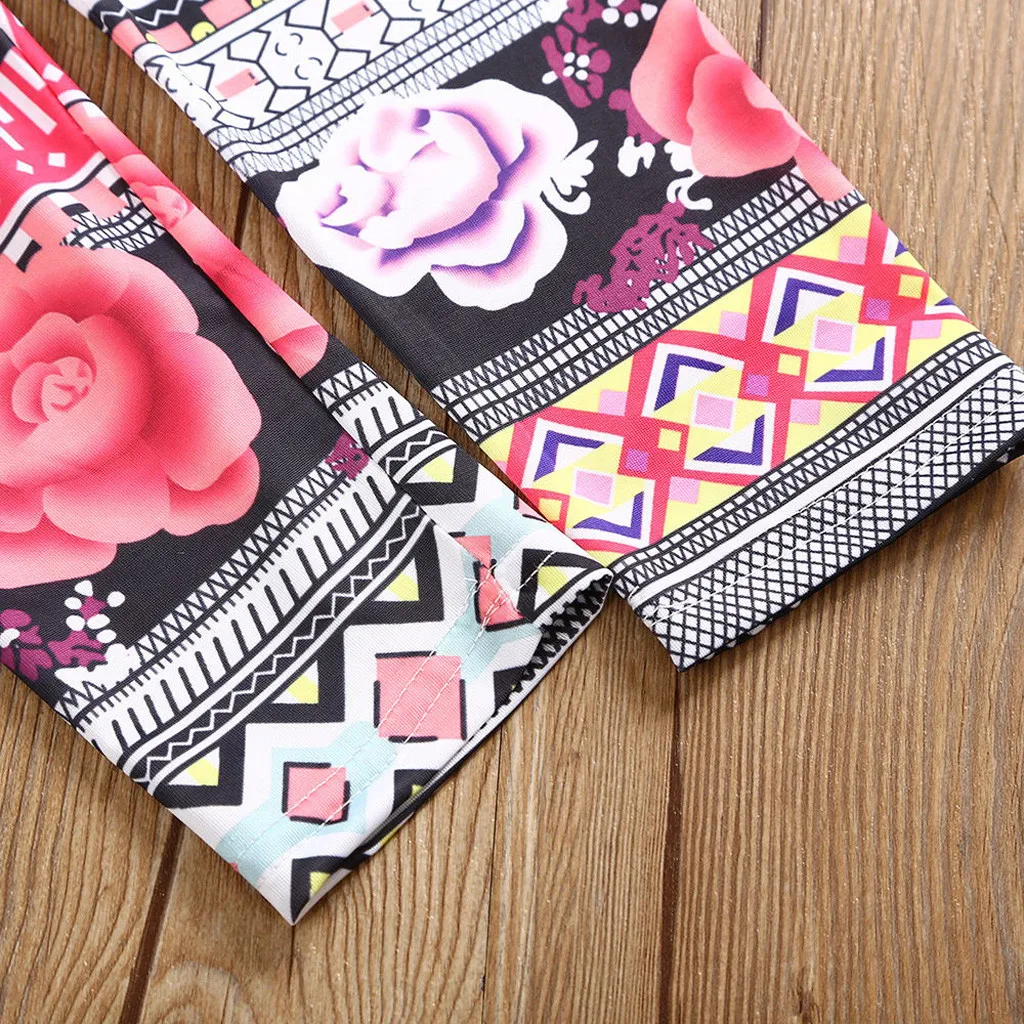 Детская футболка с длинным рукавом и буквенным принтом для маленьких девочек +