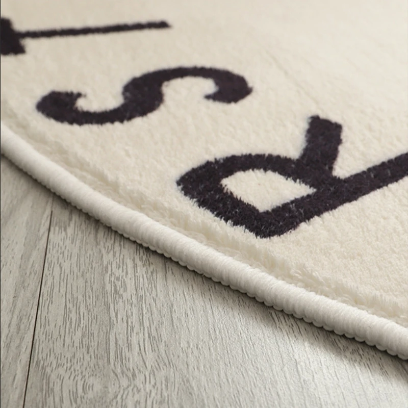 

DXAD Cartoon Animal Print Baby Play Mat Crawling Carpet Kids Room Floor Rug Round Pad