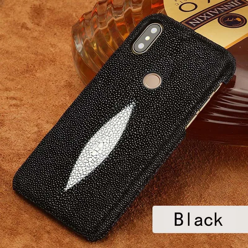 Black Чехол для телефона для Xiaomi mi 9 8 se 9T A1 A2 A3 lite Y3 Poco F1 Max 2 3 чехол для Red mi 7a Note 5, 6, 7, 8 Pro Real с изображением жемчуга рыбьей чешуи чехол - Цвет: Black