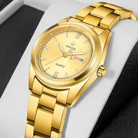 wwoor 2021 new relogio feminino watches for women gold stainless steel waterproof ladies wrist watch casual dress elegant clock