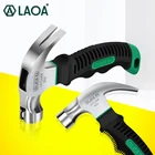 LAOA 8 унц. Мини Молоток ручки TPR Деревообрабатывающие Молоток Инструменты Марка Нержавеющей Стальной Молот