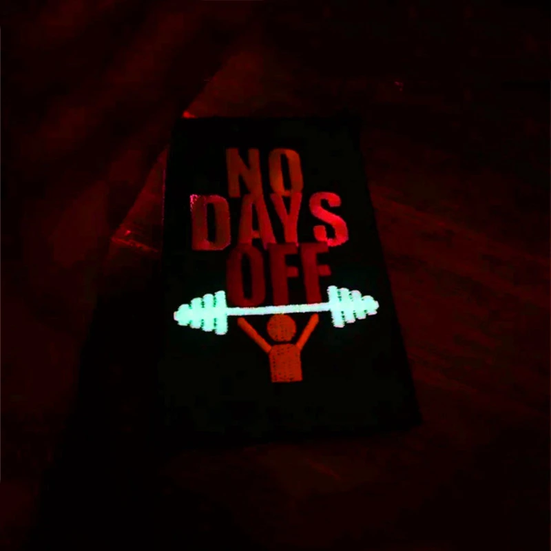 Жизнь вдохновляющие серии Светоотражающие заплаты вышивки Everything Will Be OK