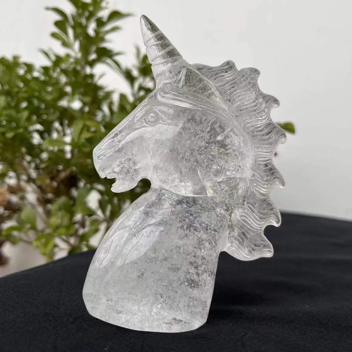 

1 шт. 350-400 г ручная резная натуральная прозрачная фотография, домашний декор, белый драгоценный камень