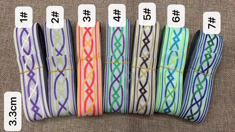 

3.3cm jacquard ribbon,XERY191201D