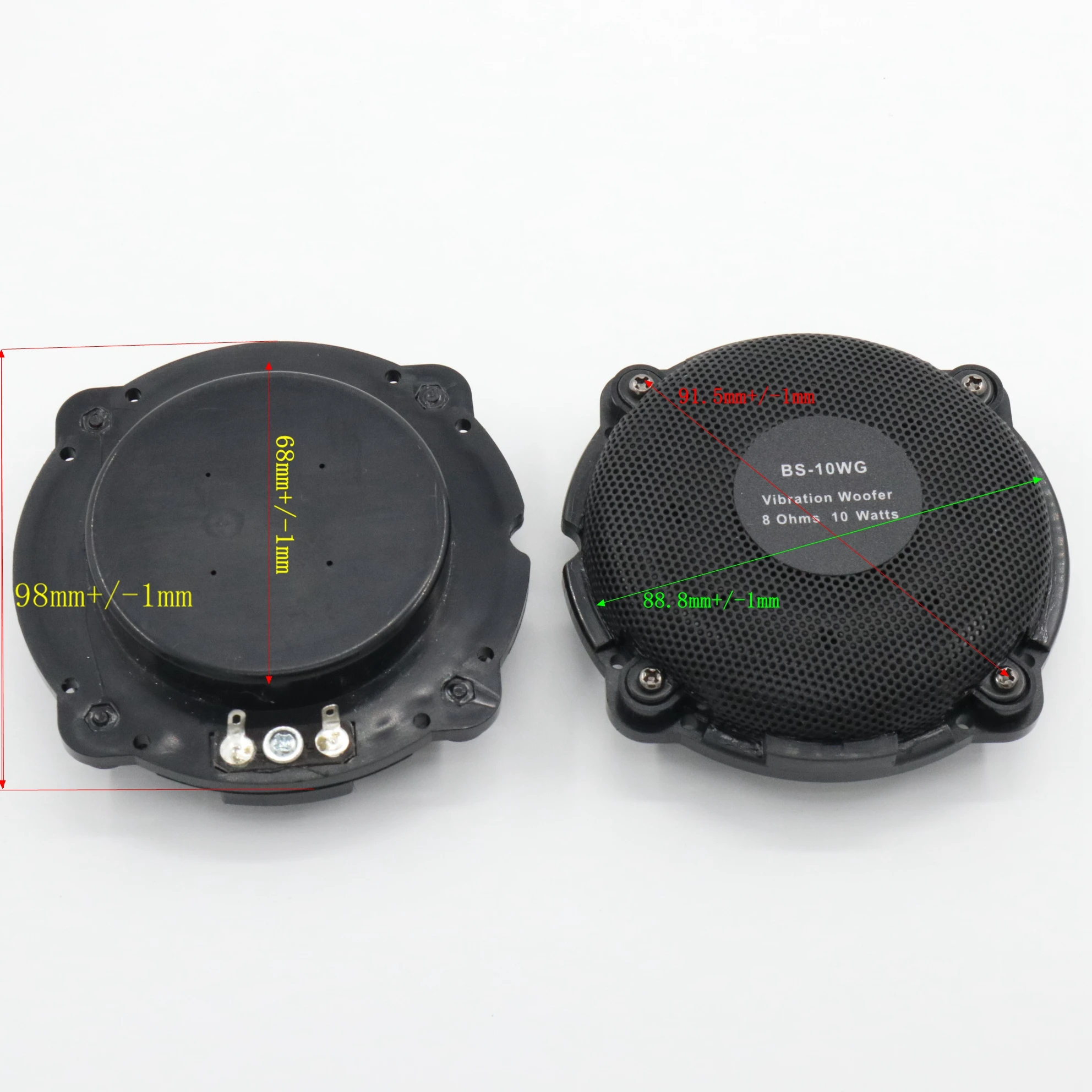 AST-2B-4 Pro Bass Shaker Tactile Transducer 100W for DIY home theater car | Speakers