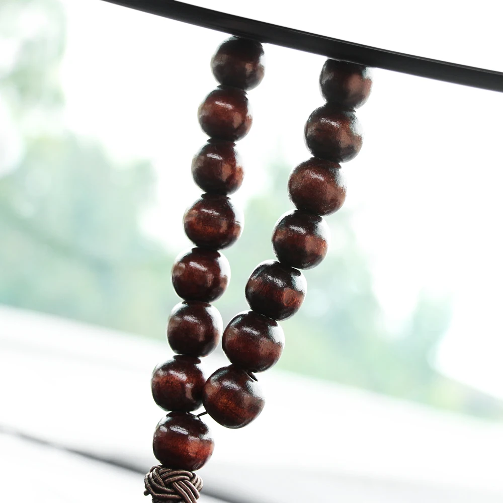 Автомобильное переключение передач деревянные бусины Будды украшение для BMW E46 E60