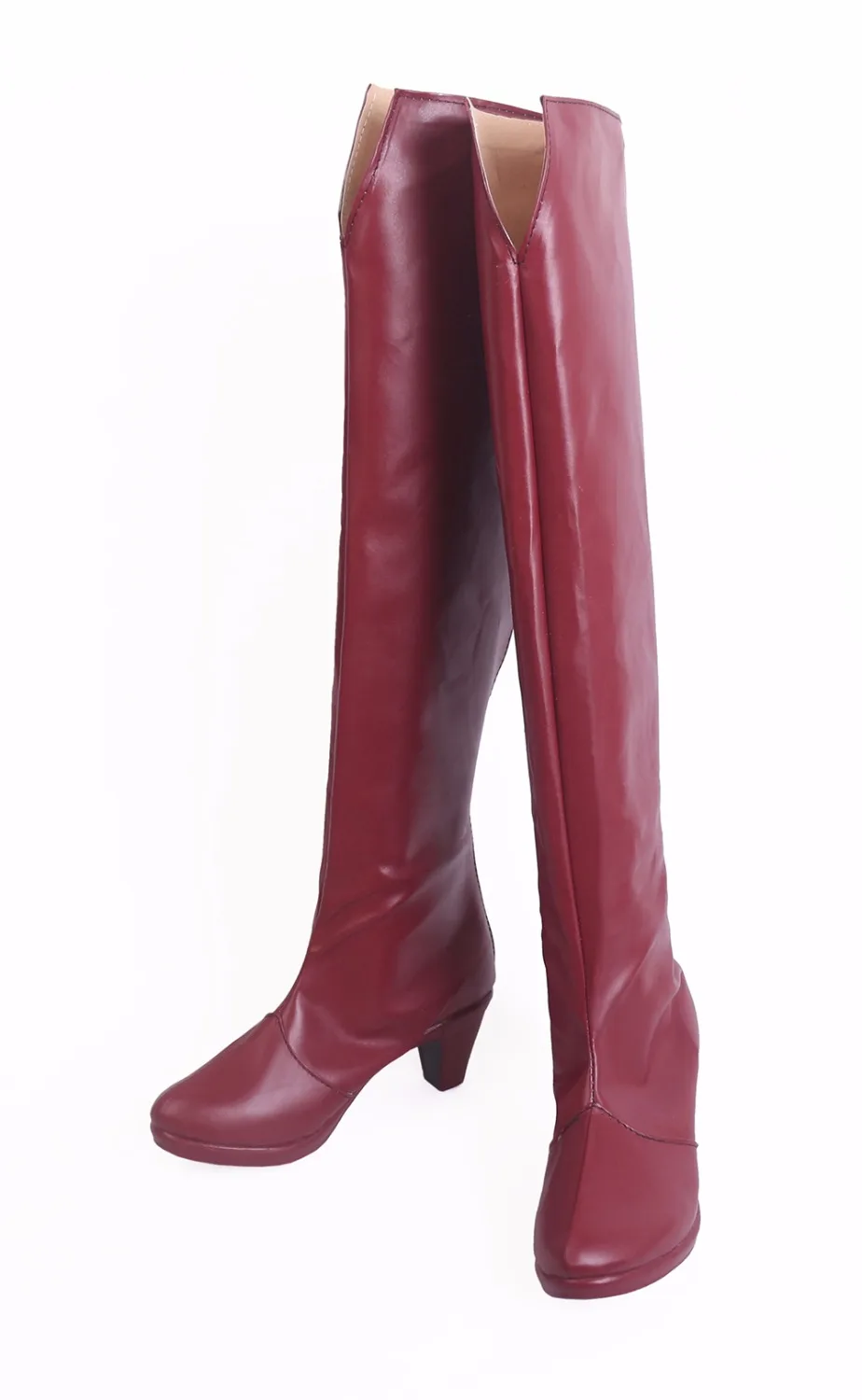 Black Clover Quartet Knights Vanessa Enoteca Cosplay Boots Red Shoes High Heel Custom Made Any Size | Тематическая одежда и