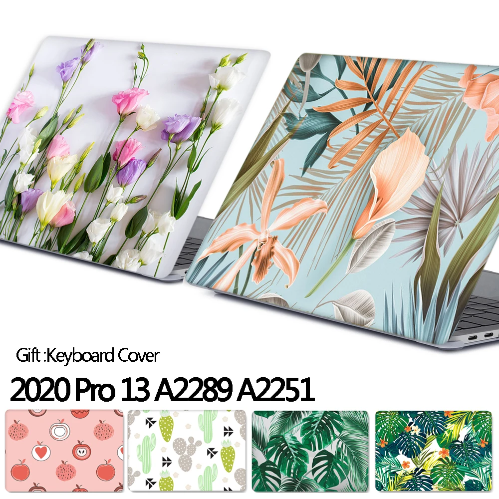 Новый чехол 2020 A2289 A2251 для MacBook Pro 13 с сенсорной панелью ноутбука Macbook Air A2179 A1932 +