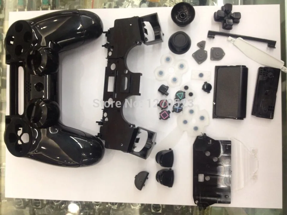 50 шт./лот Красочные Полный корпус чехол для sony Playstation 4 PS4 Bluetooth беспроводной