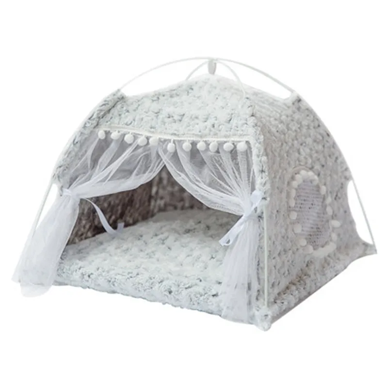 

Four seasons universal cathouse cat tent cat house semi-closed princess pet bed doghouse villa summer winter