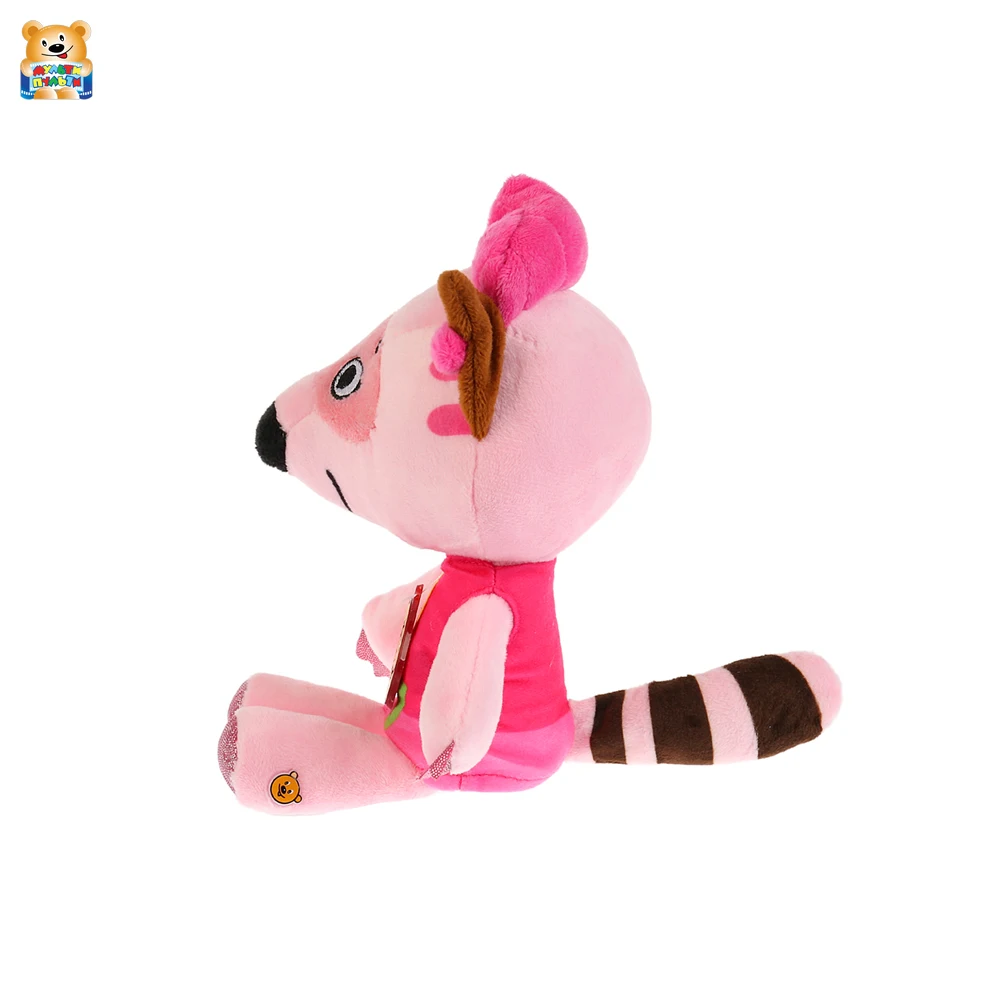 Игрушка мягкая Мульти пульти Енот Соня из мультфильма Ми Мишки русская озвучка 20