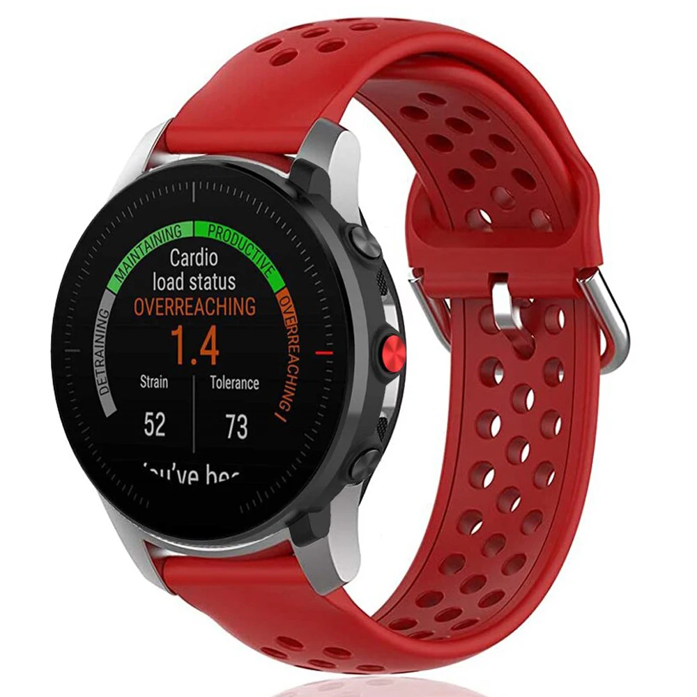 Дышащие силиконовые ремешки для умных часов Polar Grit X/Vantage M спортивный браслет