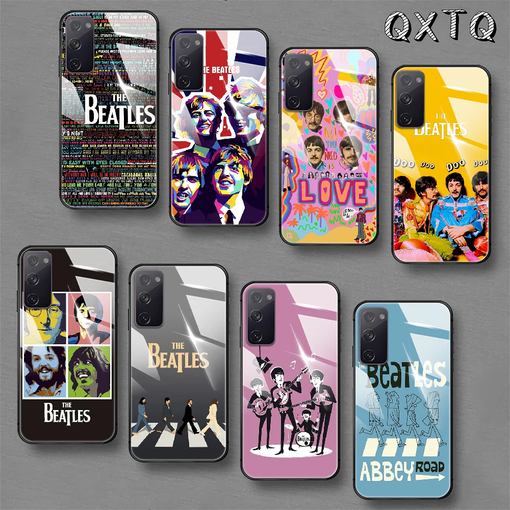 

Legend-Rock-B-Beatle-Band Tempered Glass Phone Case For Samsung Galaxy Note S 8 9 10 20 21 E Plus Ultra M 31 51 FE Cover Cell