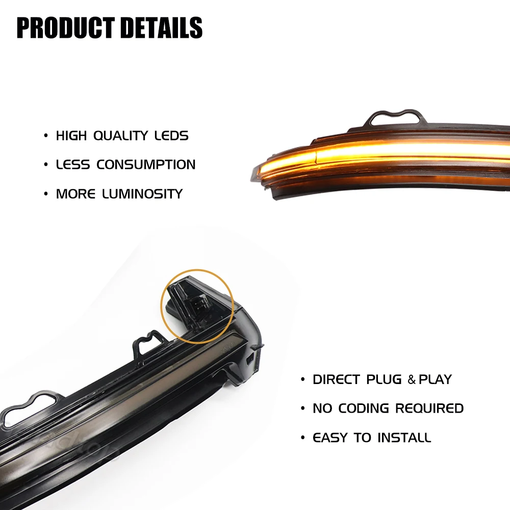 Фонарь поворотный для Audi A4 S4 RS4 B9 2016-2019 A5 S5 RS5