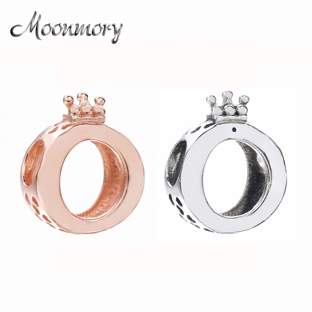 Moonmory 925 стерлингового серебра корона о очаровательные оригинальные бусы оптом