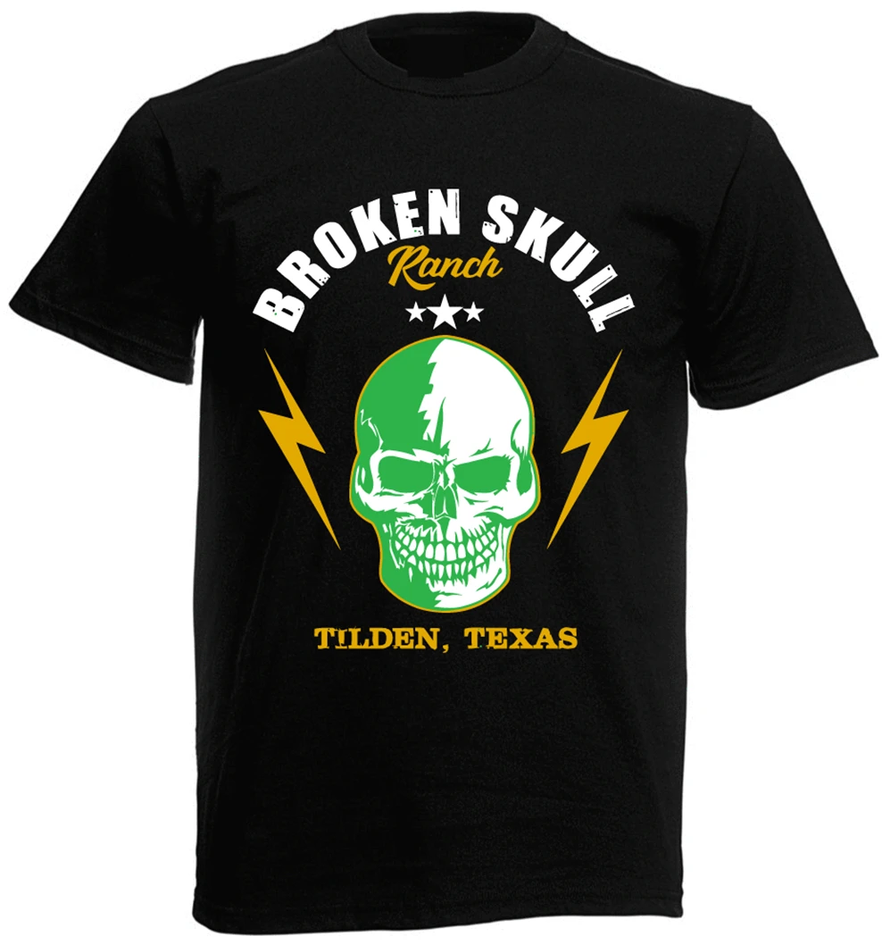Футболка с изображением сломанного черепа ранчо Bsr стандартная Толстовка Mf Ipa